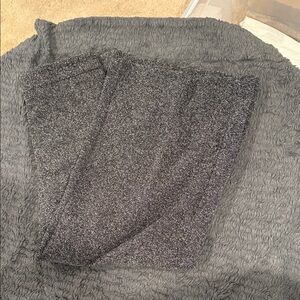 Gray Textured Pants